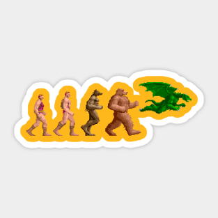 Altered Evolution Sticker